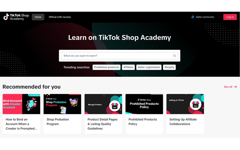 TikTok Shop Academy
